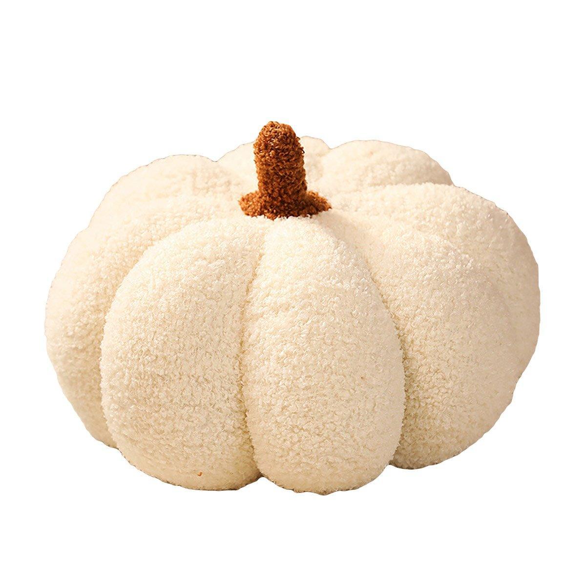 Soft Plush Pumpkin Pillow Cushion Sofa Living Room Bay Window Decor Indoor Toy - Red V528-PUMPKIN-RED-312657