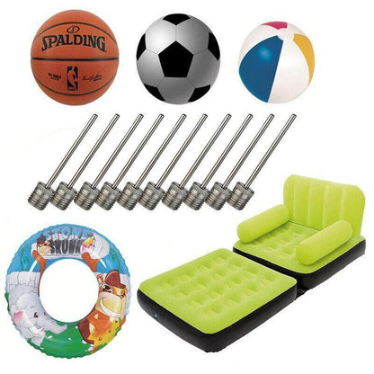 Stainless Steel Ball Pump Needle Inflator Pin for Football Basketball Volleyball - 3PCS V528-PUMPNEEDLE-3PCS-609616
