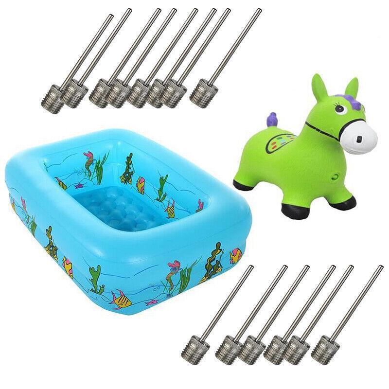 Stainless Steel Ball Pump Needle Inflator Pin for Football Basketball Volleyball - 3PCS