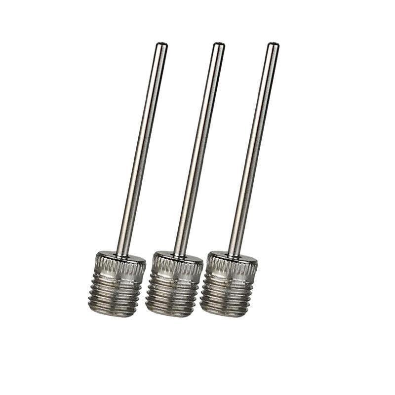 Stainless Steel Ball Pump Needle Inflator Pin for Football Basketball Volleyball - 3PCS V528-PUMPNEEDLE-3PCS-609616
