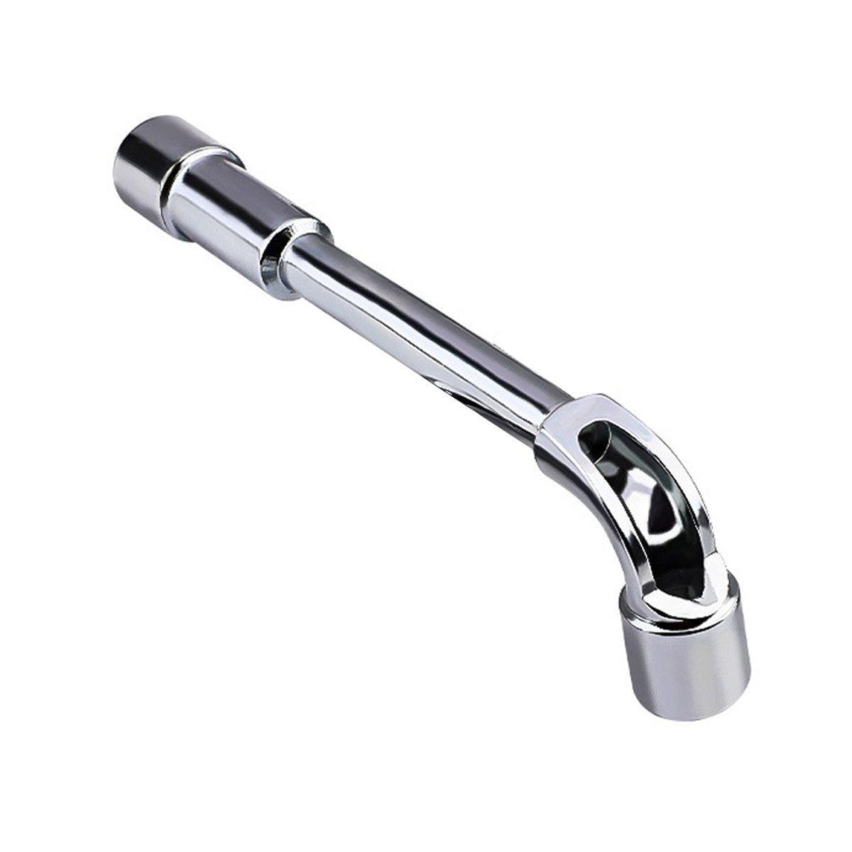 6-23mm L Shaped Socket Wrench Elbow Multi Size Hardware Repair Tool Set - 21mm