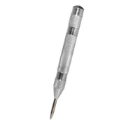130mm Spring Loaded Centre Punch Automatic Brass Marking Tool Heavy Duty - Silver V528-PUNCHBRASS-SLIVER-525693