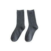 Olid Pure Colour Formal Socks Cotton Fashion Casual Breathable Crew Socks - Blue 1 Pair V528-PURECOSOCKS-ROYALBLUE-1PAIR-924109