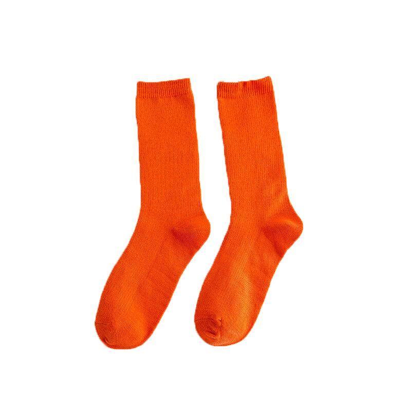 Olid Pure Colour Formal Socks Cotton Fashion Casual Breathable Crew Socks - Blue 1 Pair V528-PURECOSOCKS-ROYALBLUE-1PAIR-924109