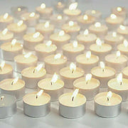 Tealight Candles 10 or 50 Pack Unscented Long Burning for Wedding Party Decor - Purple- 2 Hours10PCS V528-PURPLE-2HOURS10PCS75385