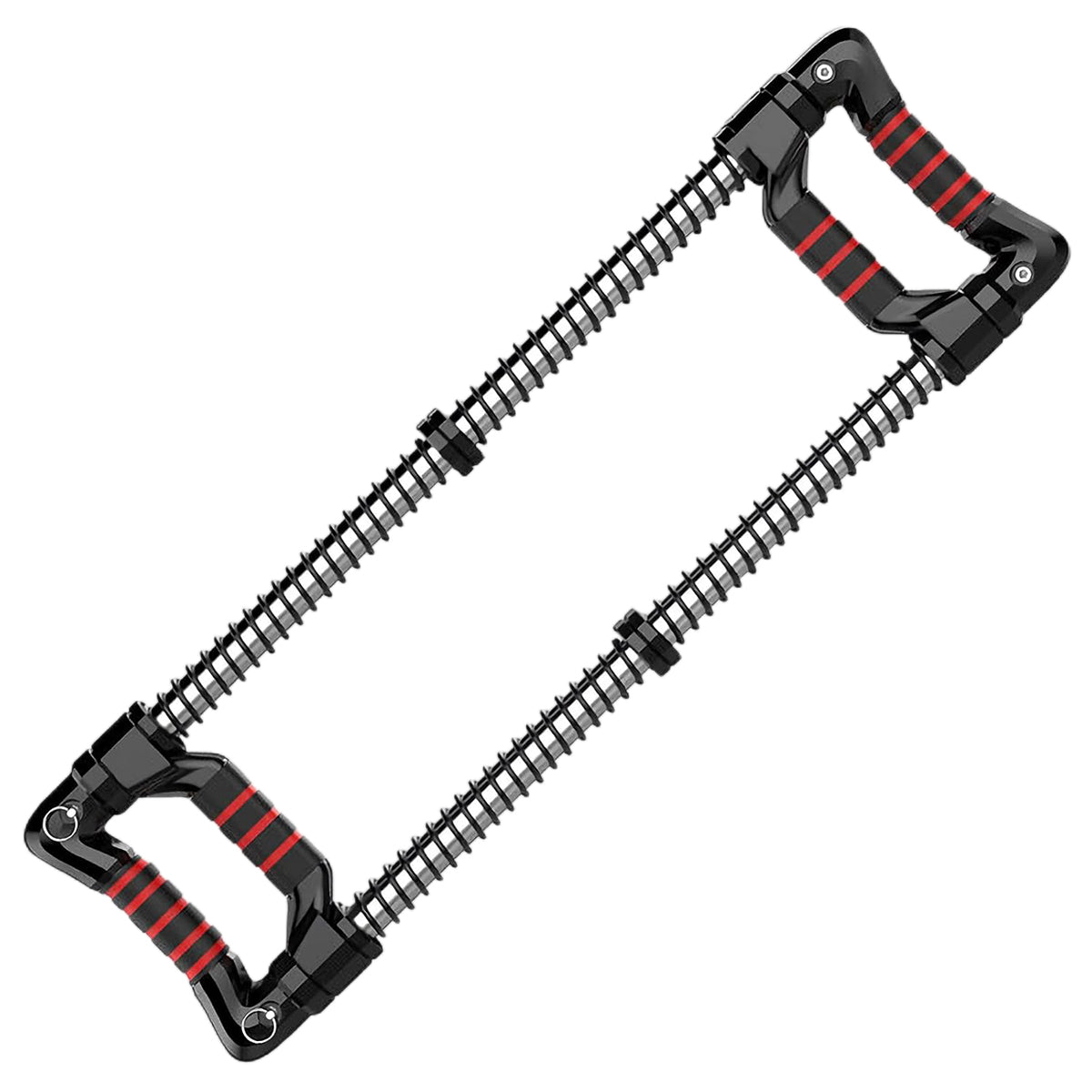 Arm Trainer Pull Press Bar 100kg Resistance Chest Abdomen Home Fitness Equipment V528-PUSH-BAR-BLACK-GZSX-685442