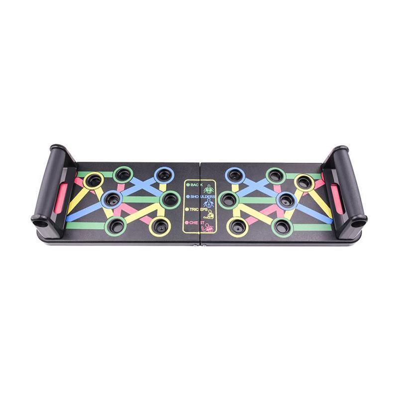 14 in1 Push Up Board Rack Bar Grip Handle Muscle Train Gym Workout Fitness Stand V528-PUSH-UP-BOARD-844938