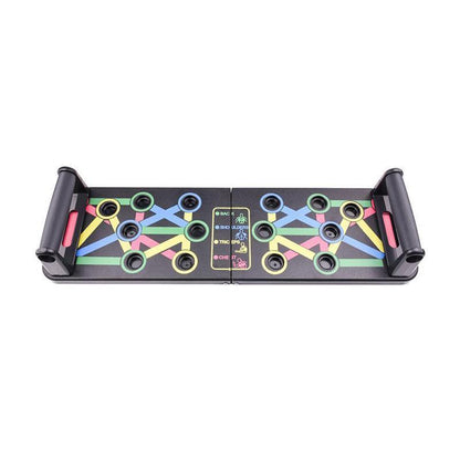 14 in1 Push Up Board Rack Bar Grip Handle Muscle Train Gym Workout Fitness Stand V528-PUSH-UP-BOARD-844938