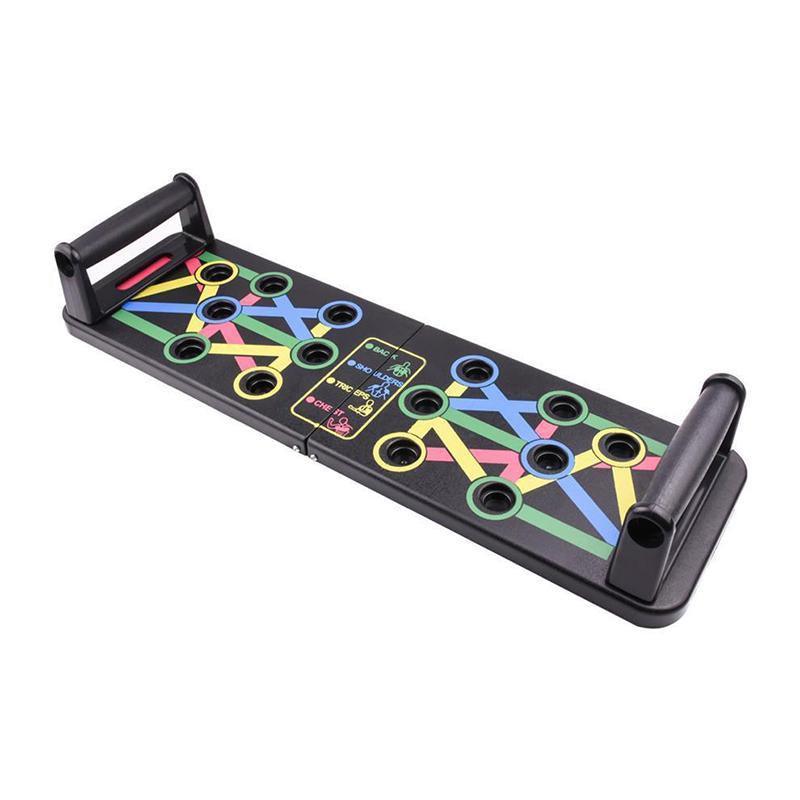 14 in1 Push Up Board Rack Bar Grip Handle Muscle Train Gym Workout Fitness Stand V528-PUSH-UP-BOARD-844938