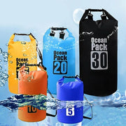 Yellow Waterproof Bag Dry Sack Fishing Camping Canoeing Outdoor 2/5/10/15/20/30 L - 20L