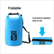 Yellow Waterproof Bag Dry Sack Fishing Camping Canoeing Outdoor 2/5/10/15/20/30 L - 5L