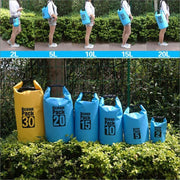 Yellow Waterproof Bag Dry Sack Fishing Camping Canoeing Outdoor 2/5/10/15/20/30 L - 5L