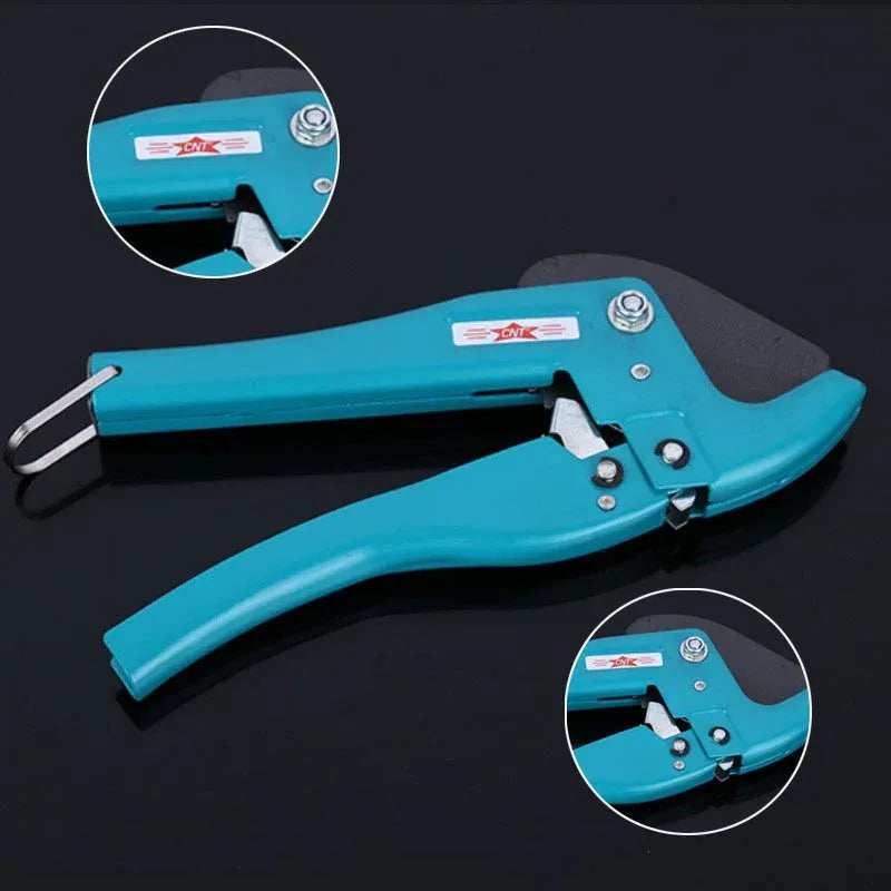 Heavy Duty PVC Pipe Cutter Ratchet Tube Cutter 42mm for Plastic Conduits V528-PVCPIPECUTTER-42MM-964938