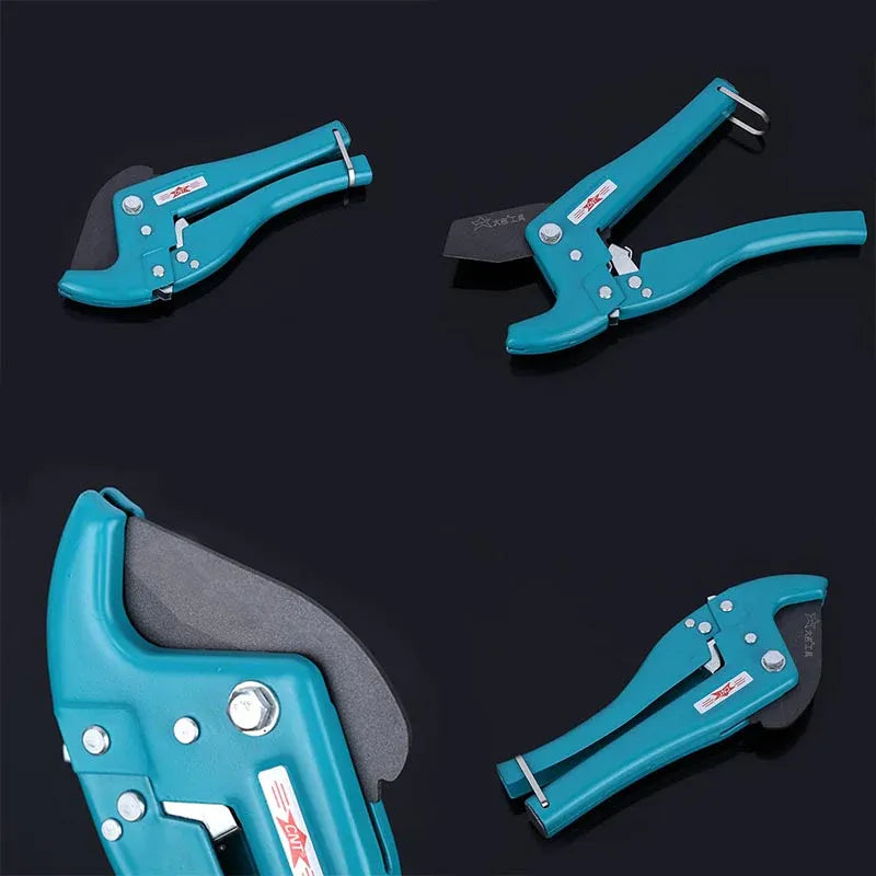 Heavy Duty PVC Pipe Cutter Ratchet Tube Cutter 42mm for Plastic Conduits V528-PVCPIPECUTTER-42MM-964938