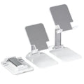Foldable Adjustable Universal Desk Stand Holder For Mobile Phone Tablet Portable - White V528-PWHCOLOUR-WHITE74835