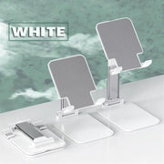 Foldable Adjustable Universal Desk Stand Holder For Mobile Phone Tablet Portable - White V528-PWHCOLOUR-WHITE74835