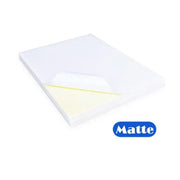 A4 Self Adhesive Sticker Paper Sheet Label Laser Inkjet Print Mailing Address - White Glossy*100 PCS V528-PWHITEGLOSSY-100PCS58333
