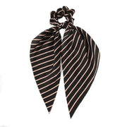 Chiffon Ponytail Scarf Bow Elastic Hair Rope Tie Scrunchies Ribbon Hair Bands - 1