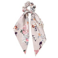 Chiffon Ponytail Scarf Bow Elastic Hair Rope Tie Scrunchies Ribbon Hair Bands - 7