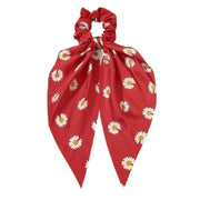 Chiffon Ponytail Scarf Bow Elastic Hair Rope Tie Scrunchies Ribbon Hair Bands - 13