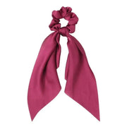 Chiffon Ponytail Scarf Bow Elastic Hair Rope Tie Scrunchies Ribbon Hair Bands - 13