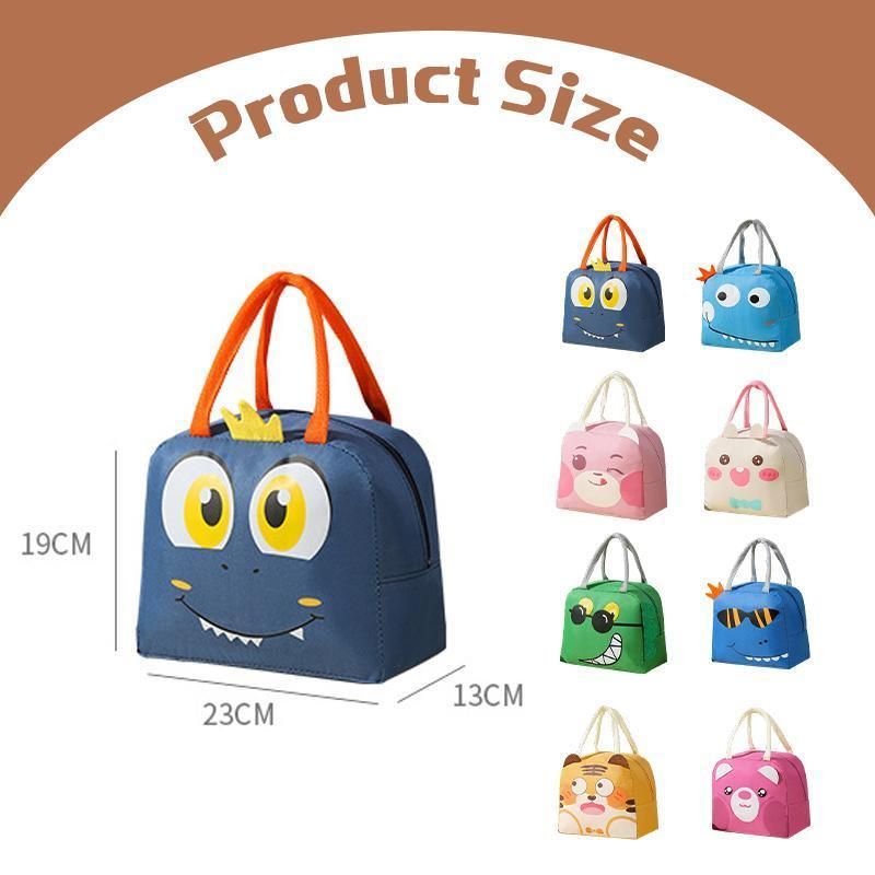 Oxford Portable Insulated Thermal Cooler Lunch Box Carry Picnic Case Storage Bag - Blue V528-PY428-BLUE-781133