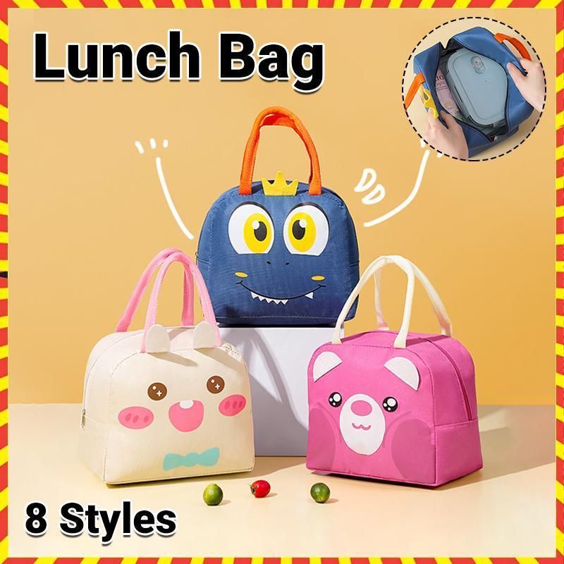 Oxford Portable Insulated Thermal Cooler Lunch Box Carry Picnic Case Storage Bag - Blue V528-PY428-BLUE-781133