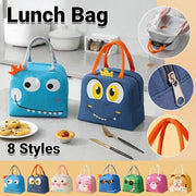 Oxford Portable Insulated Thermal Cooler Lunch Box Carry Picnic Case Storage Bag - Sky Blue V528-PY428-SKYBLUE-521316