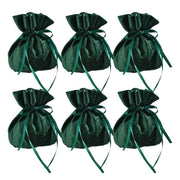 6PCS Velvet Cloth Drawstring Bags Gift Bag Jewelry Ring Pouch Earring Favor - Dark Blue-6PCS V528-PY824-6PCS-DARKBLUE-508189