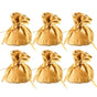 6PCS Velvet Cloth Drawstring Bags Gift Bag Jewelry Ring Pouch Earring Favor - Yellow-6PCS V528-PY824-6PCS-YELLOW-350013