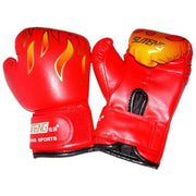 Boxing Sparring Training Gloves MMA Kickboxing Punching Gloves for Practice Sessions - Black V528-QJST-BLACK-747510