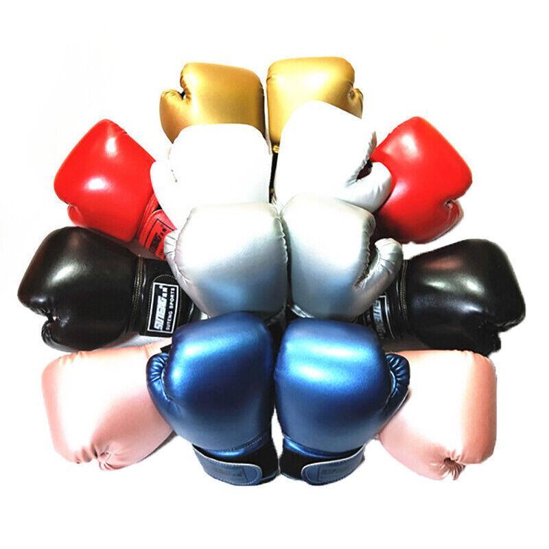Boxing Sparring Training Gloves MMA Kickboxing Punching Gloves for Practice Sessions - Red V528-QJST-RED-218933