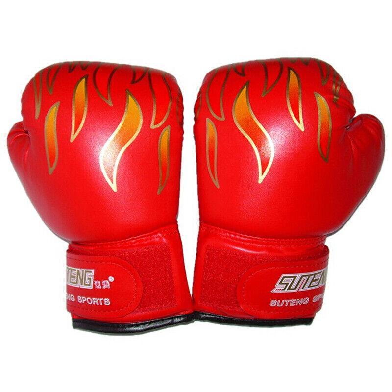 Boxing Sparring Training Gloves MMA Kickboxing Punching Gloves for Practice Sessions - Red V528-QJST-RED-218933