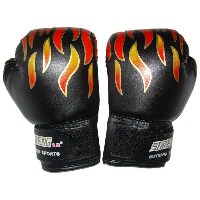 Boxing Sparring Training Gloves MMA Kickboxing Punching Gloves for Practice Sessions - Red V528-QJST-RED-218933