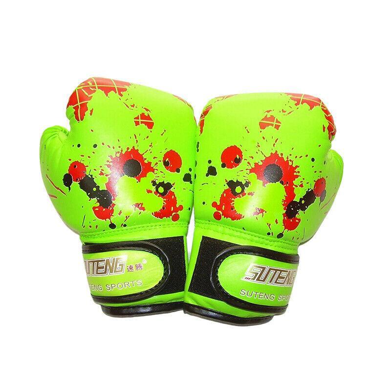 Boxing Sparring Training Gloves MMA Kickboxing Punching Gloves for Practice Sessions - Red V528-QJST-RED-218933