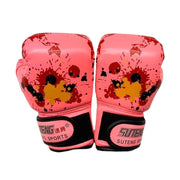 Boxing Sparring Training Gloves MMA Kickboxing Punching Gloves for Practice Sessions - Red V528-QJST-RED-218933