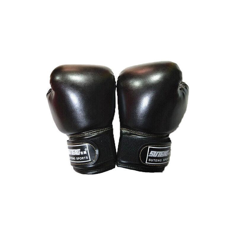 Boxing Sparring Training Gloves MMA Kickboxing Punching Gloves for Practice Sessions - Red V528-QJST-RED-218933