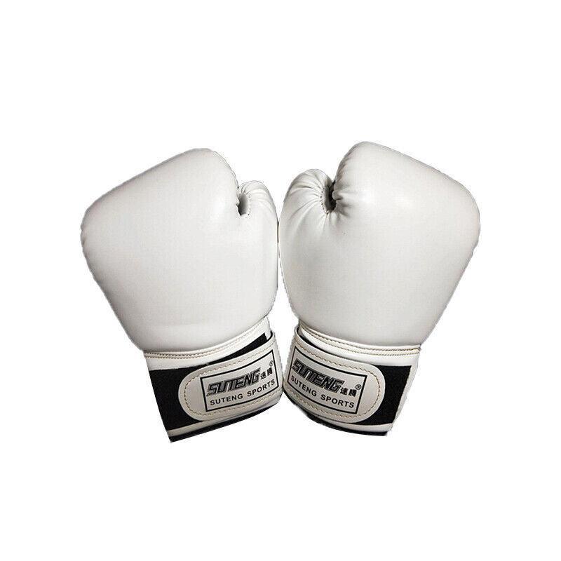 Boxing Sparring Training Gloves MMA Kickboxing Punching Gloves for Practice Sessions - Red V528-QJST-RED-218933