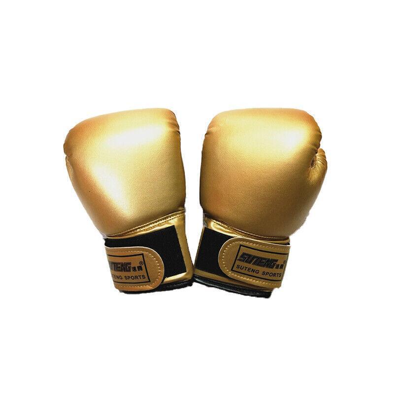 Boxing Sparring Training Gloves MMA Kickboxing Punching Gloves for Practice Sessions - Red V528-QJST-RED-218933