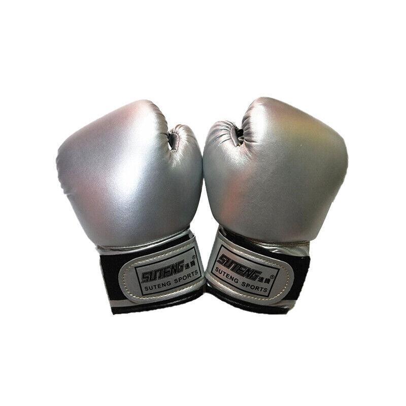 Boxing Sparring Training Gloves MMA Kickboxing Punching Gloves for Practice Sessions - Red V528-QJST-RED-218933