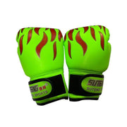 Boxing Sparring Training Gloves MMA Kickboxing Punching Gloves for Practice Sessions - Red V528-QJST-RED-218933
