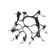 Over Door Hat Rack Baseball Cap Holder Storage Strap with Clips Closet Organizer - 10 Clips V528-QTY-10CLIPS37820