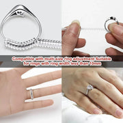 5-20 X Ring Size Adjuster Reducer Spiral Invisible Snugs Guard Resizer Jewellery - 10 PCS V528-QTY-10PCS42442
