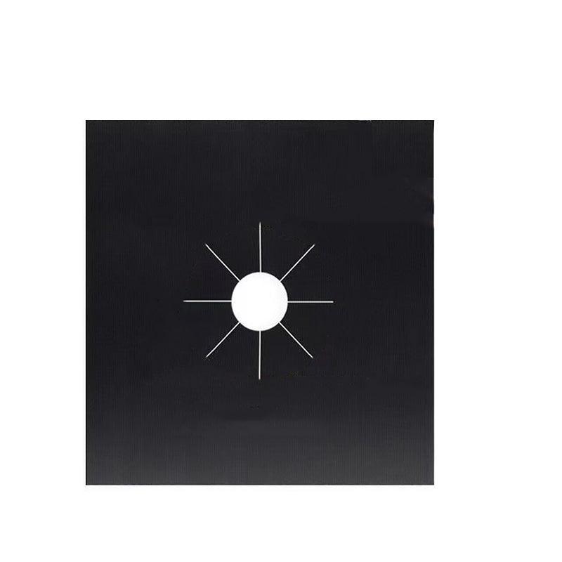 Gas Stove Burner Covers Reusable Hob Protectors Non Stick Liner Pad 4 Pcs - 4 PCS Silver V528-QTY-4PCSSILVER21607