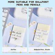 50 Sheets Clear Sticky Notes Pad Waterproof Self-Adhesive Memo Message Note Au - 50 Sheets V528-QTY-50SHEETS46840