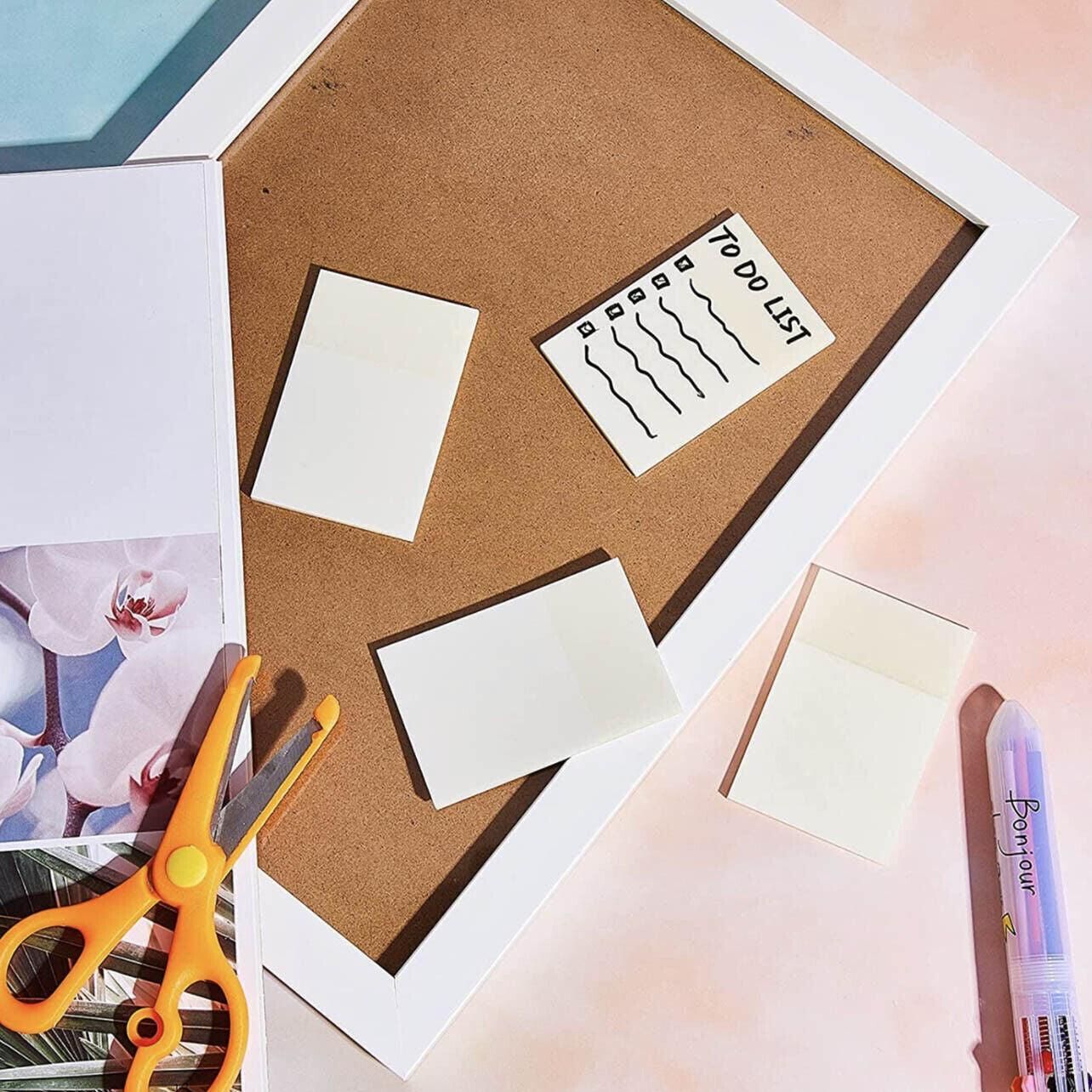 50 Sheets Clear Sticky Notes Pad Waterproof Self-Adhesive Memo Message Note Au - 50 Sheets V528-QTY-50SHEETS46840