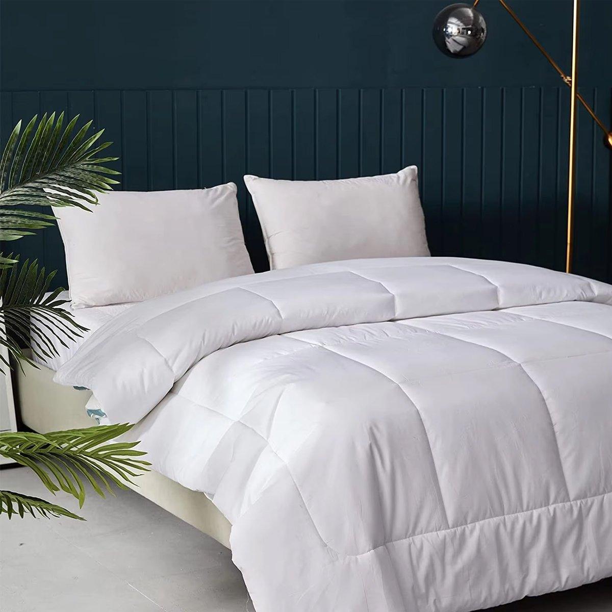 Luxury Hotel Quilt Core - Soft Microfiber Down Alternative Comforter for All Seasons - 180x210cm-Brushed V528-QUILT-FDC-D-180-210-645751