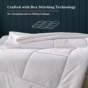 Luxury Hotel Quilt Core - Soft Microfiber Down Alternative Comforter for All Seasons - 180x210cm-Brushed V528-QUILT-FDC-D-180-210-645751