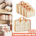 4pcs Large Capacity Quilt Storage Bags for Clothes Luggage Moving Organising Bag V528-QUILT-STORAGE-4PCS-321414