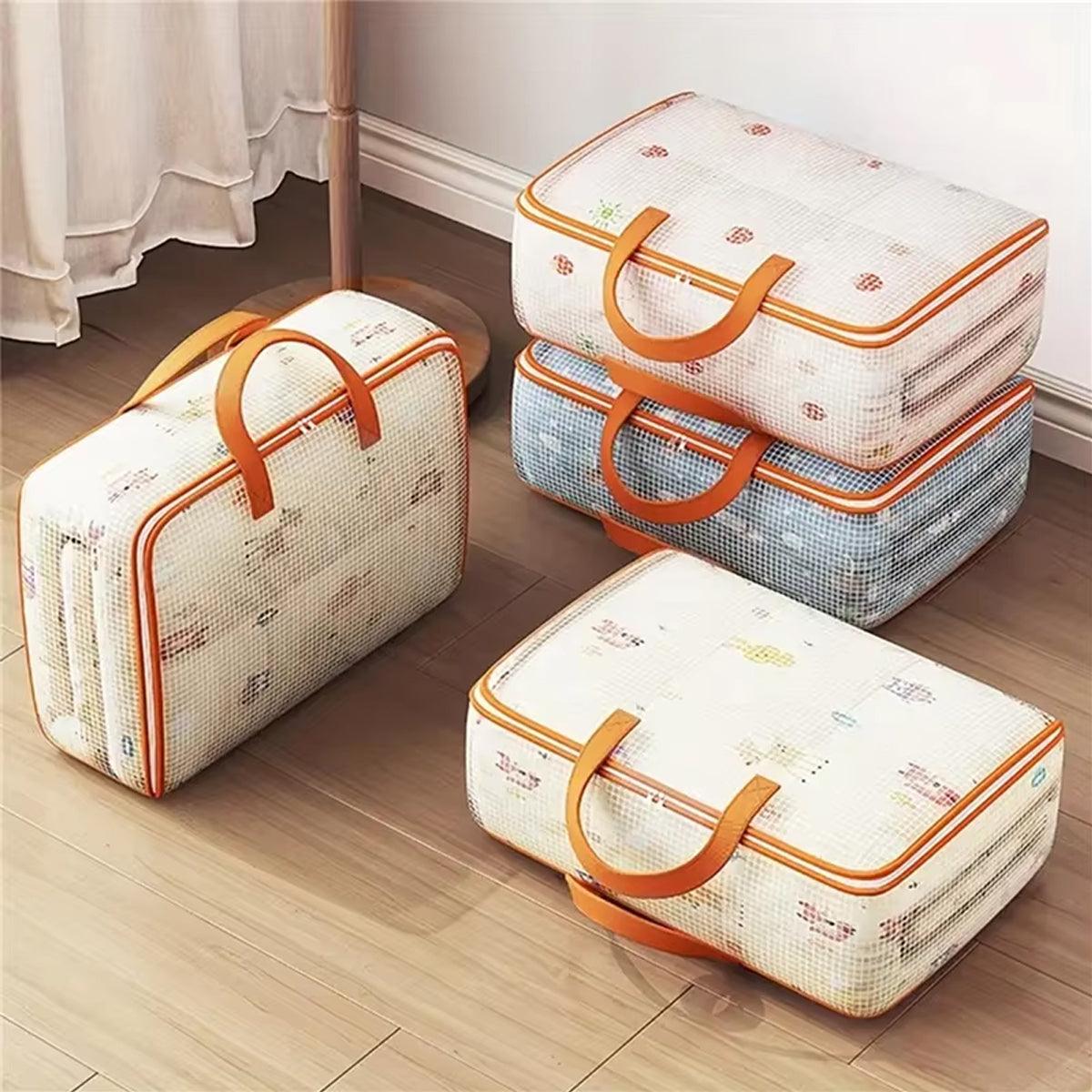 4pcs Large Capacity Quilt Storage Bags for Clothes Luggage Moving Organising Bag V528-QUILT-STORAGE-4PCS-321414